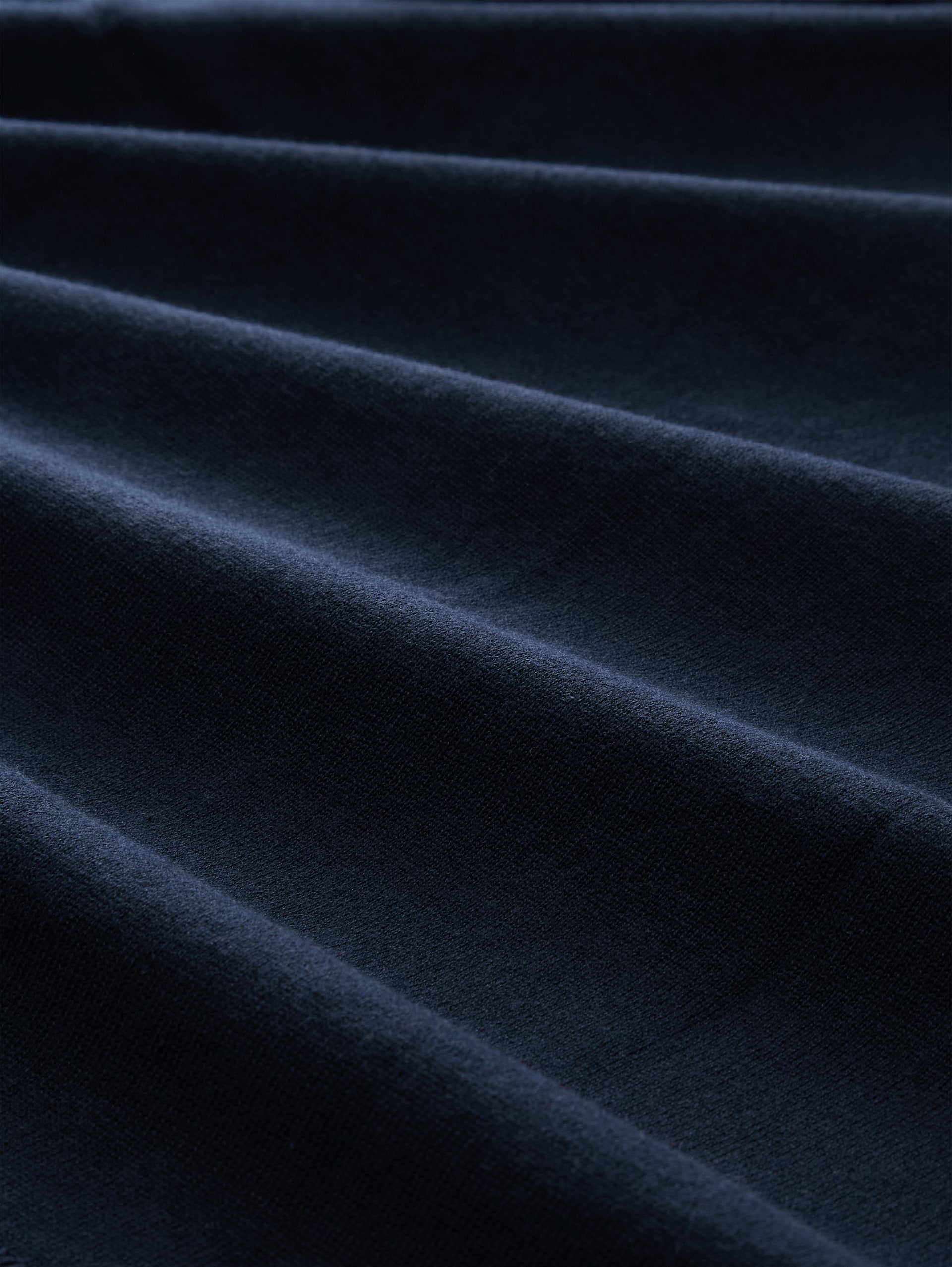 Strickjacke mit Seidenanteil - sky captain blue - Material-Ansicht