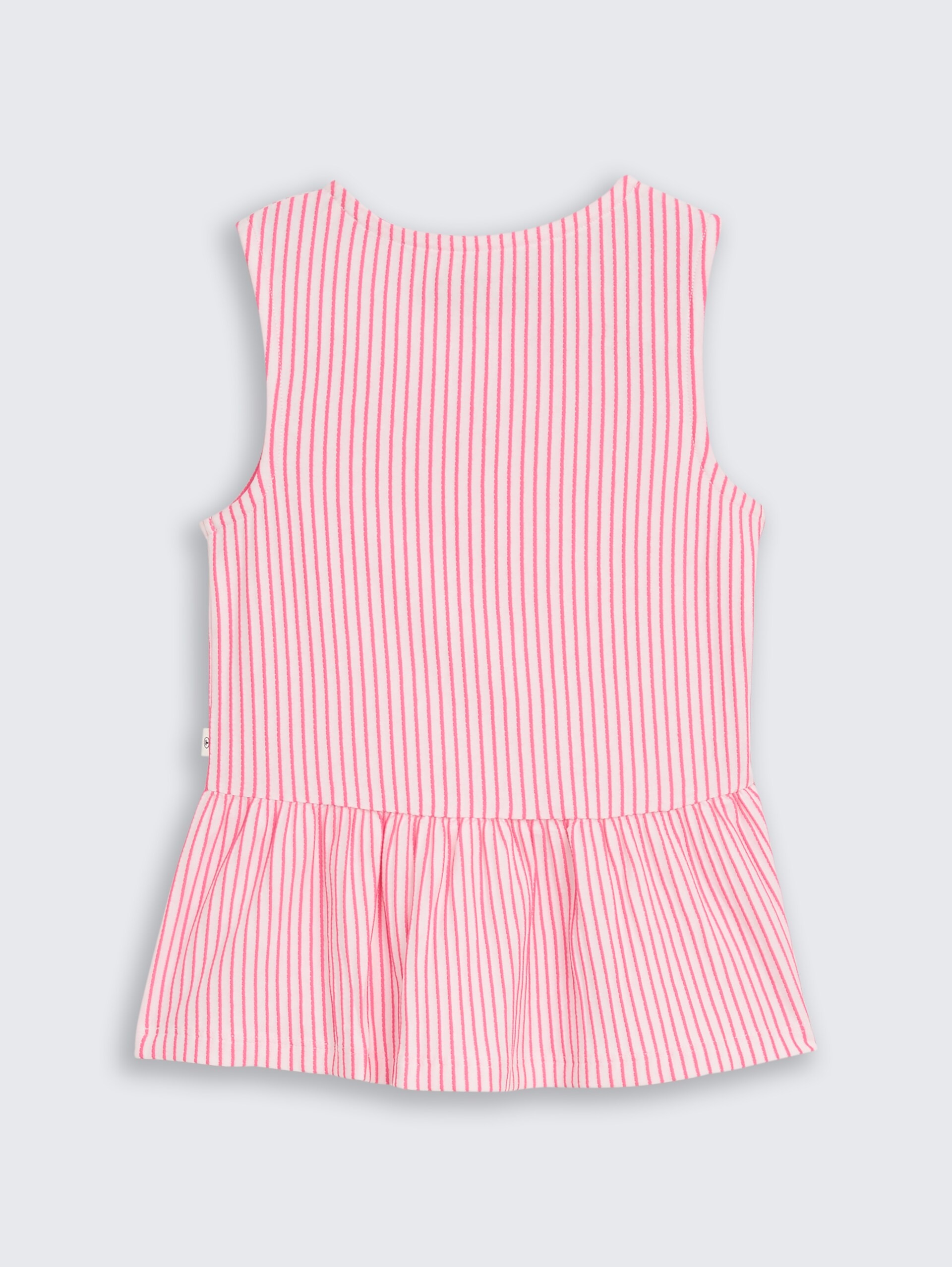 T-shirt met streepjesmotief - vertical pink white stripe