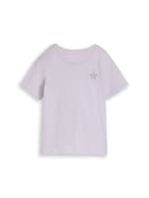 Nicht ausgewählt, Oversize T-Shirt mit Rückenprint von Tom Tailor, lila