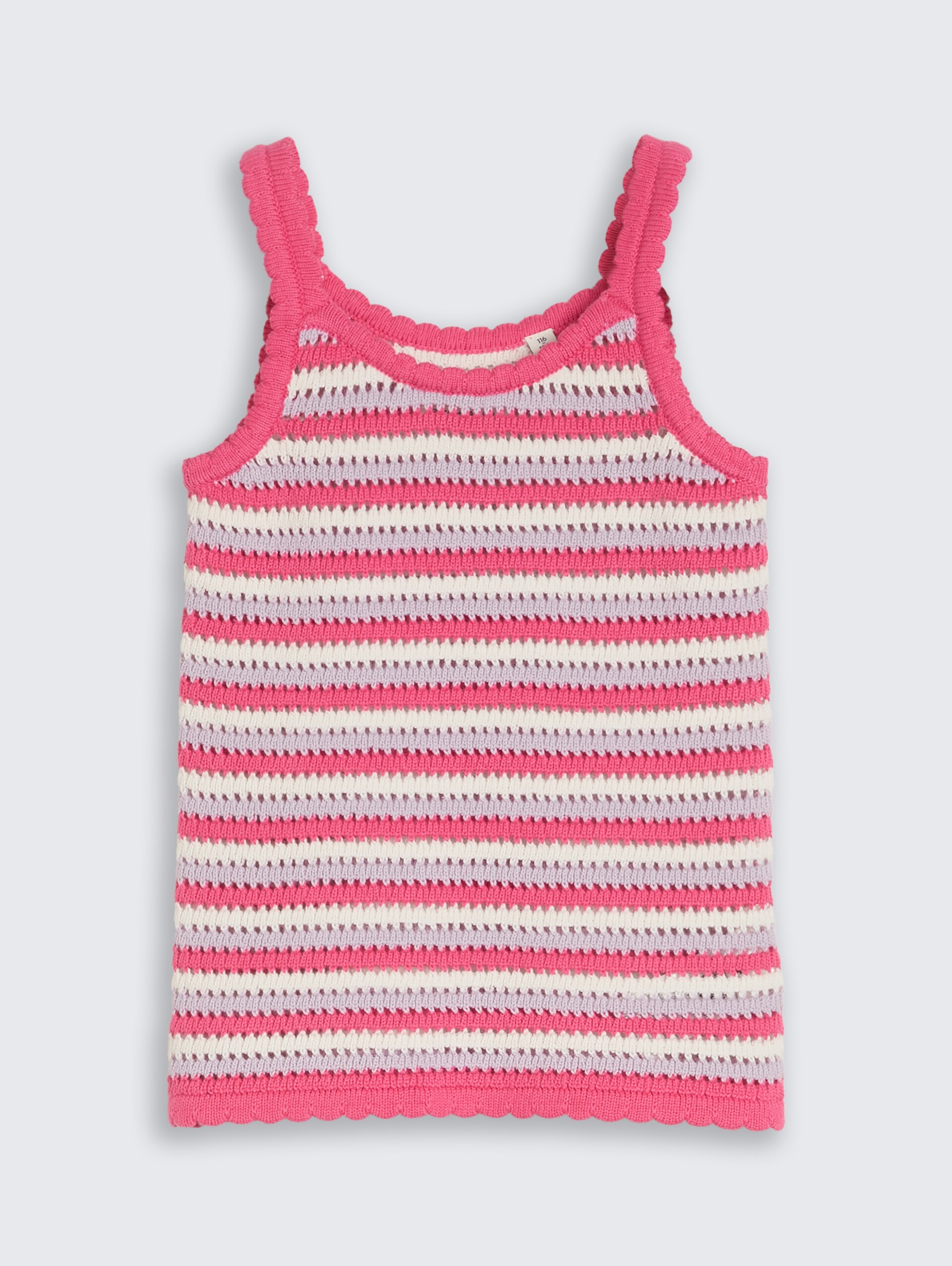 Top mit Streifenmuster - pink lilac stripe design