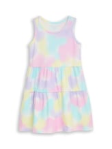 Geselecteerd, Minijurk met batikpatroon door Tom Tailor, wit