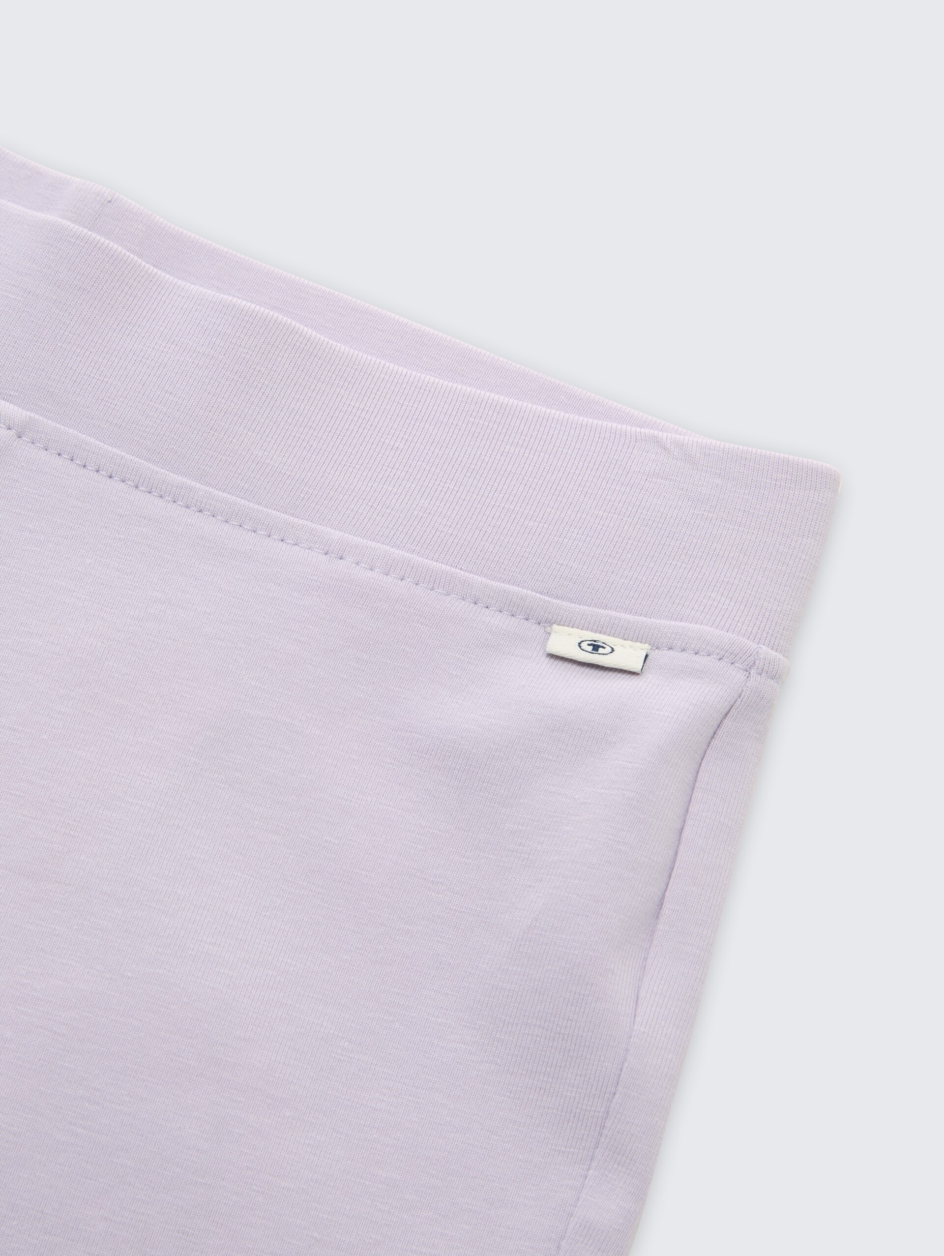 Basic fietsbroekje van jersey - cool lilac