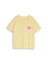 Nicht ausgewählt, Oversize T-Shirt mit Rückenprint von Tom Tailor, gelb