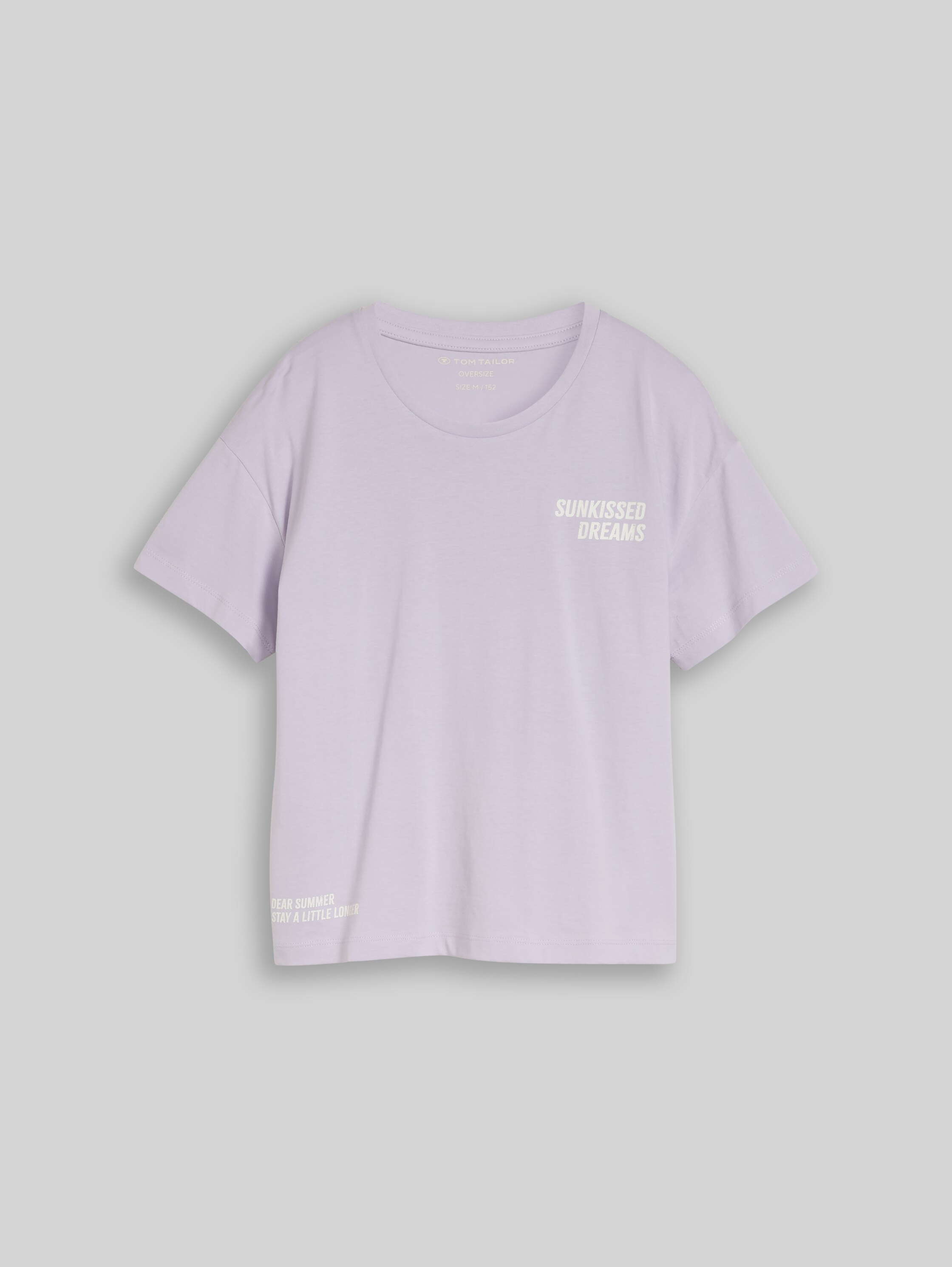 Тениска Овърсайз Oversized с принт на гърба - Image 2