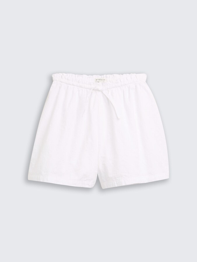Korte broek met borduursel door Teen Girls, White