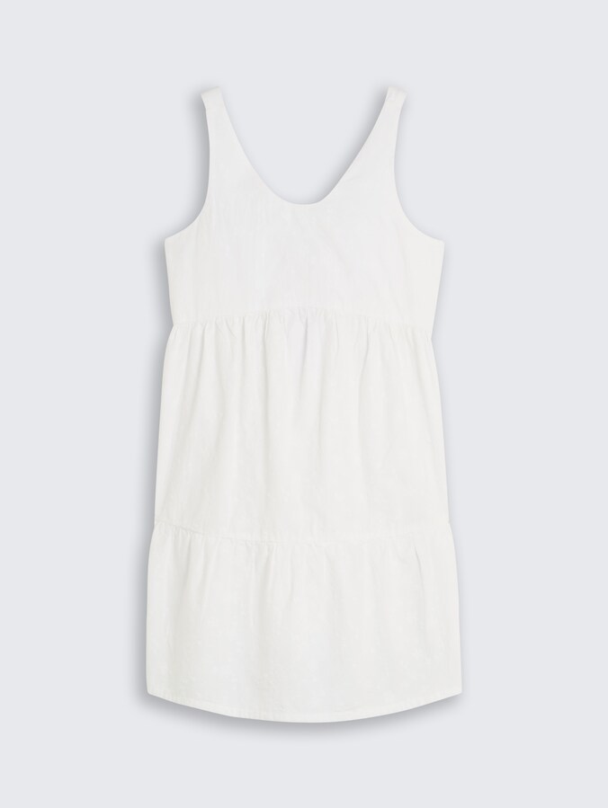 Minijurk met borduursel door Teen Girls, White