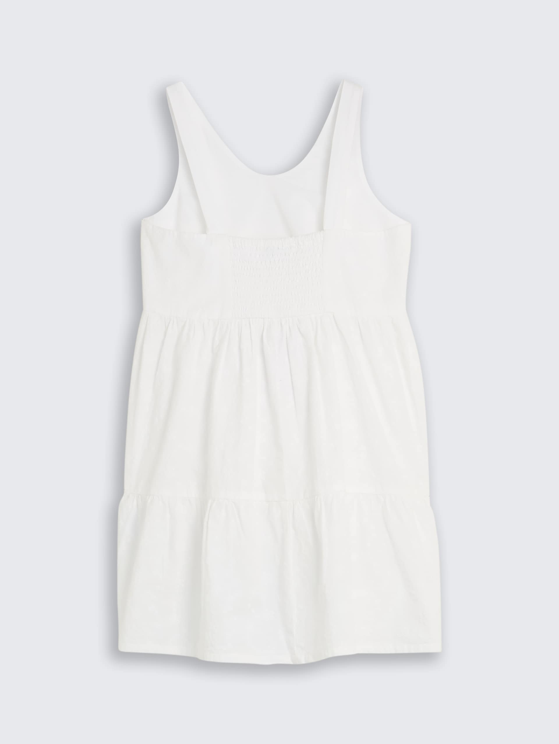 Minijurk met borduursel - White
