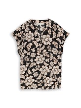 Non sélectionné, Blouse ample à encolure en V par Tom Tailor, noires