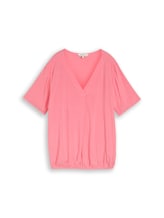 Nicht ausgewählt, Bluse aus Viskose von Tom Tailor, rosa