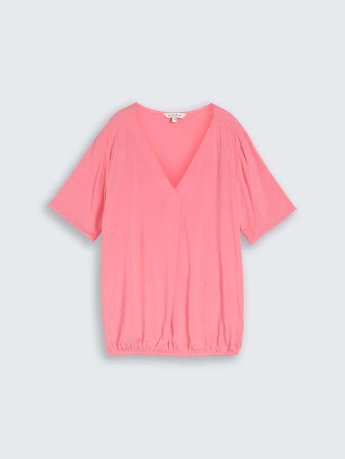 Bluse aus Viskose von Women, soft fuchsia pink