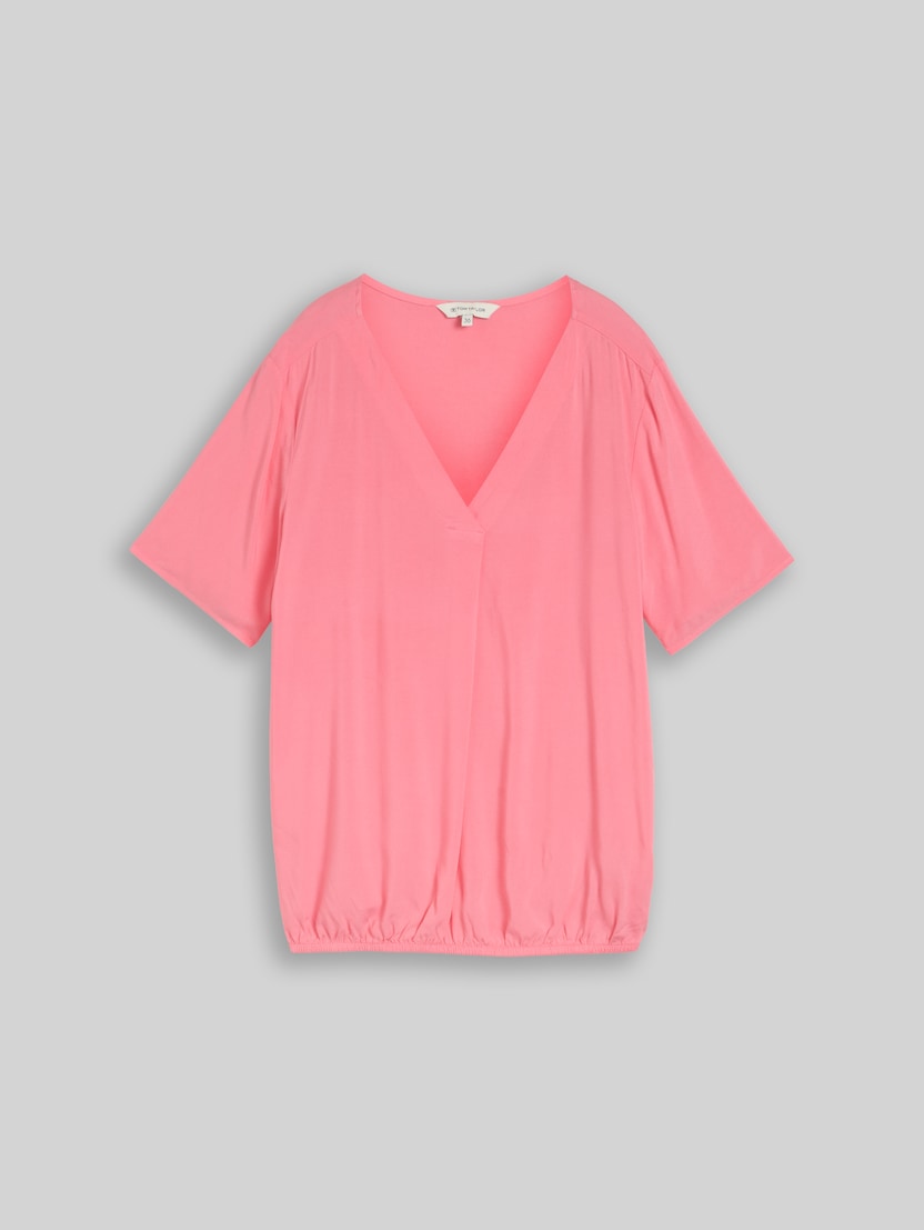 Bluse aus Viskose von Women, soft fuchsia pink