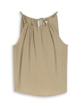 Selected, Blouse top with gathers by Tom Tailor, green