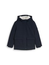 Selected, Winter parka with hood by Tom Tailor, blue