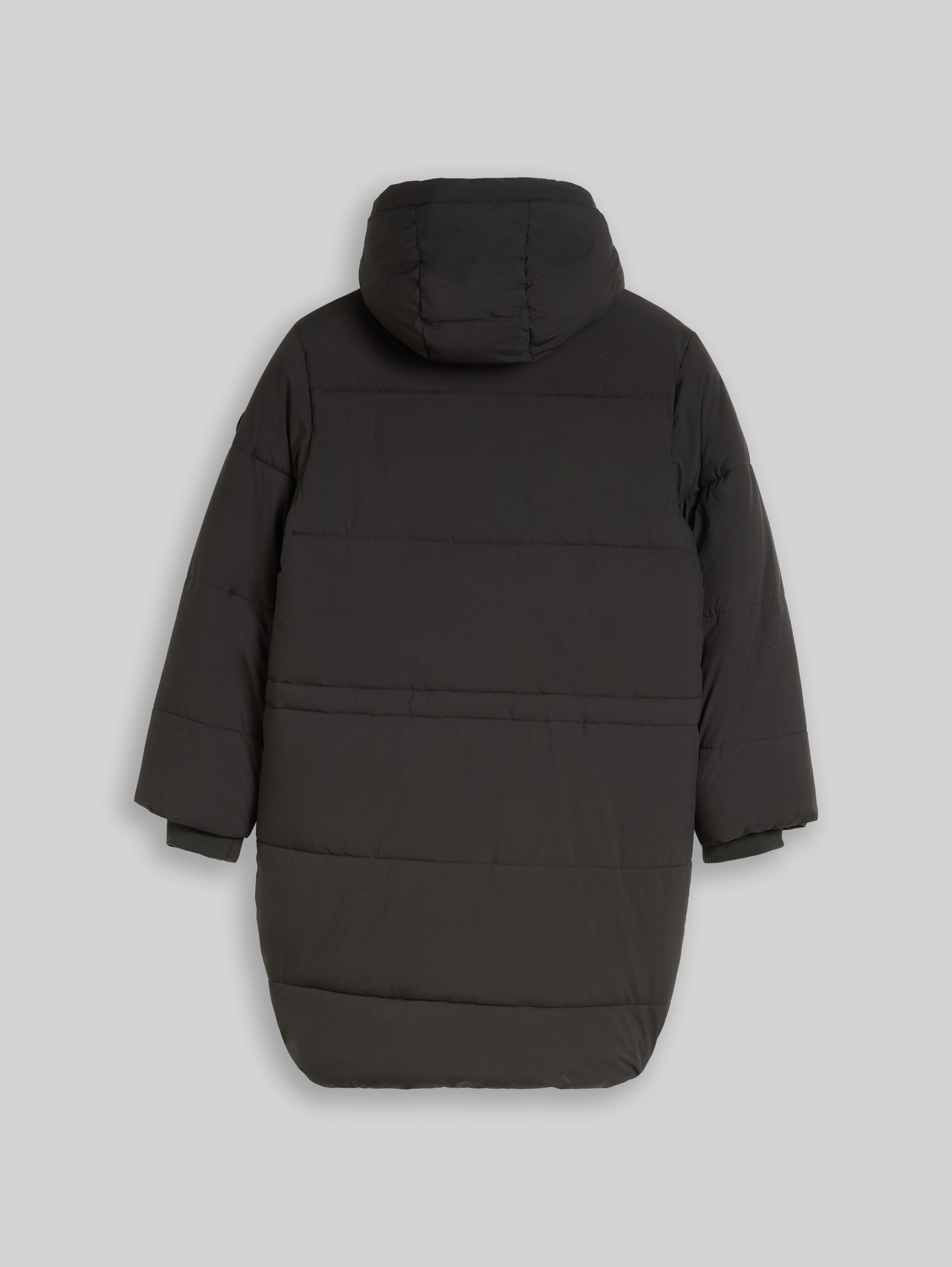 Manteau matelassé avec capuche amovible - Coal Mine Grey