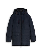 Ausgewählt, Puffer Parka mit abnehmbarer Kapuze von Tom Tailor, blau