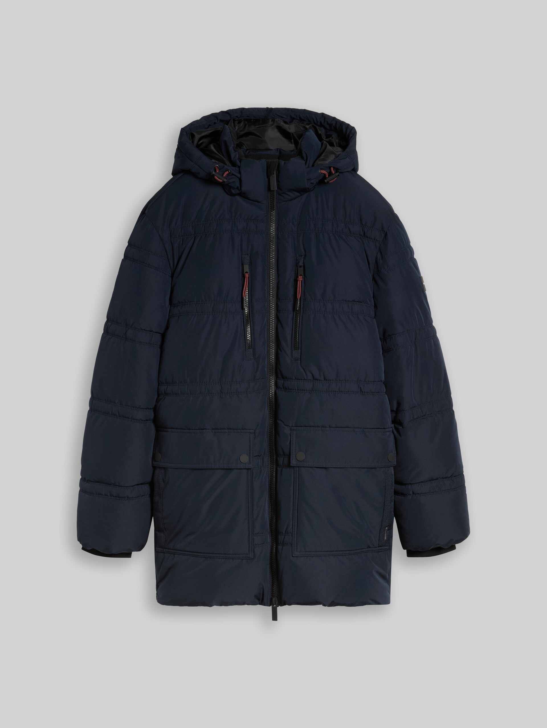 Puffer Parka mit abnehmbarer Kapuze - sky captain blue - Vorder-Produkt-Ansicht
