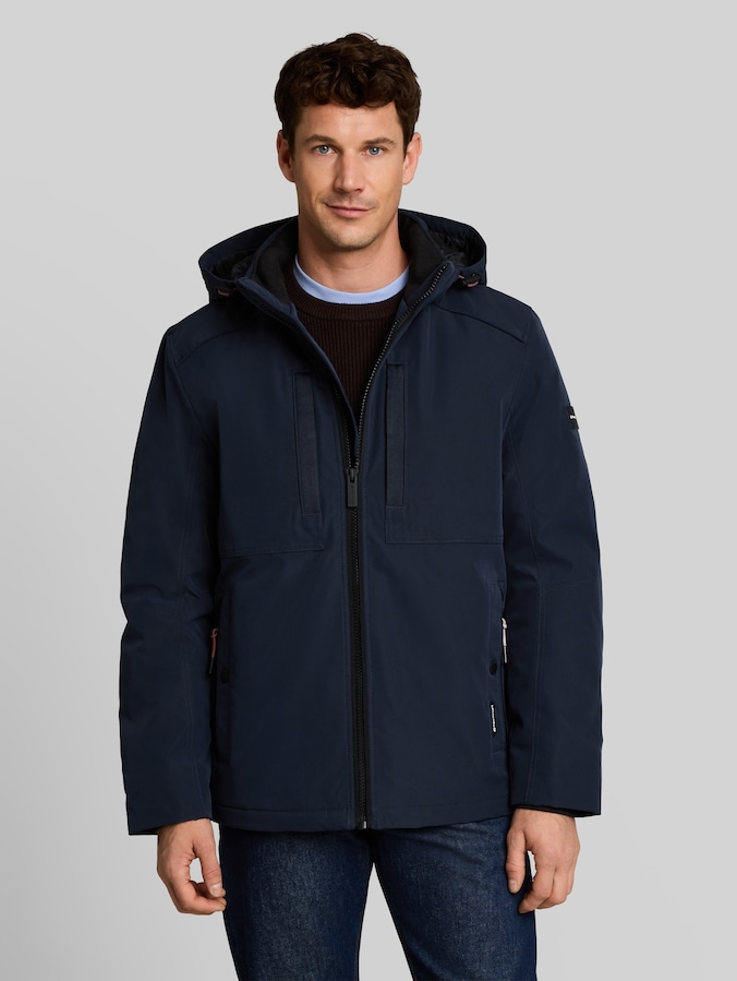 Funktionsjacke mit abnehmbarer Kapuze von Men, sky captain blue
