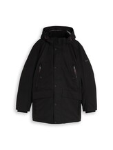 Ausgewählt, Winter Parka mit abnehmbarer Kapuze von Tom Tailor, schwarz