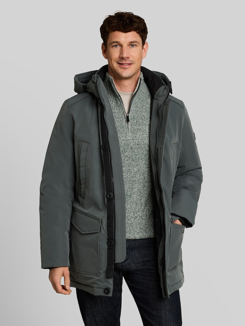 Arctic-parka met afneembare capuchon door Men, Darkest Olive