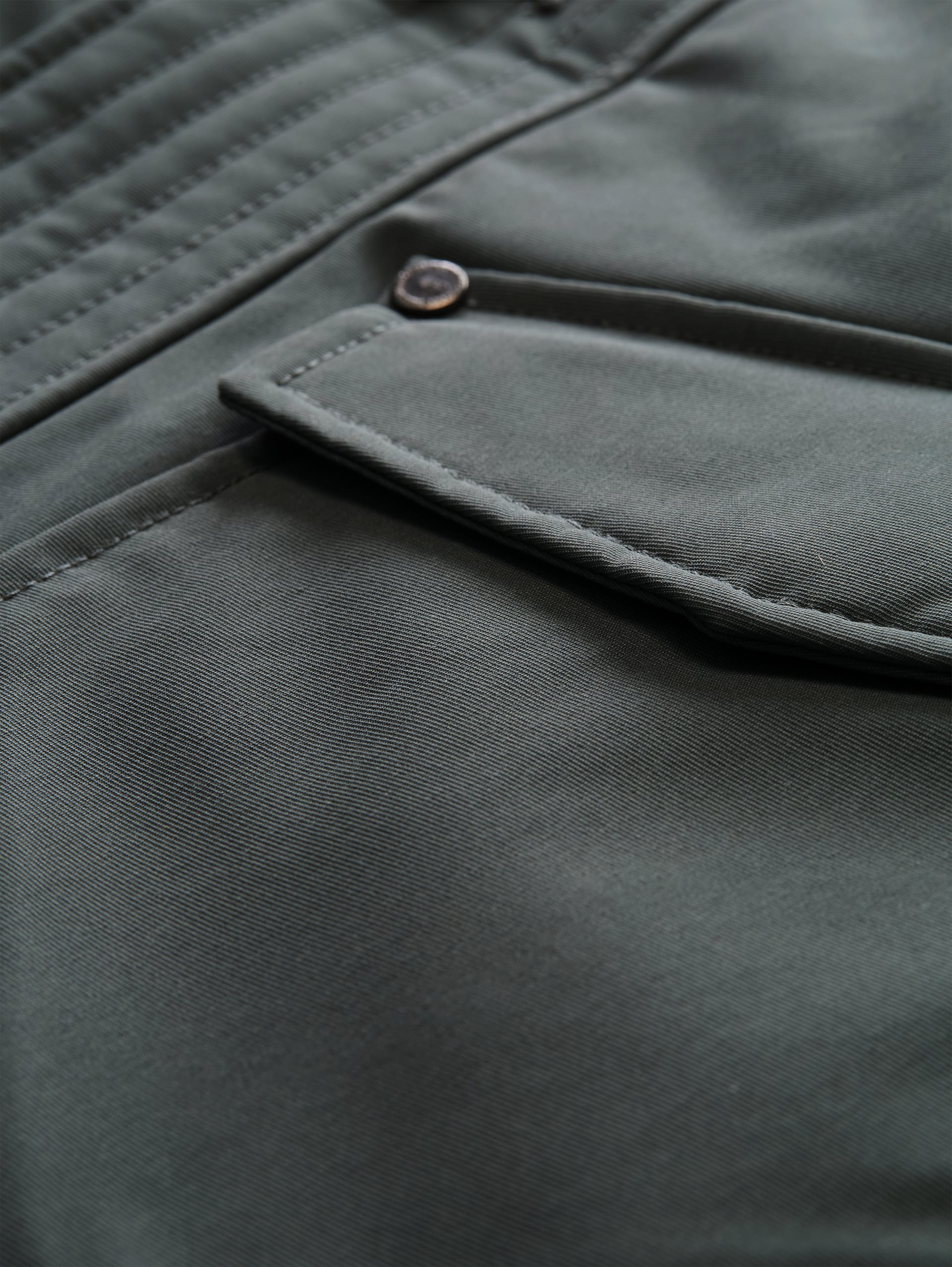 Arctic Parka mit abnehmbarer Kapuze - Darkest Olive - Produkt-Detail-Ansicht