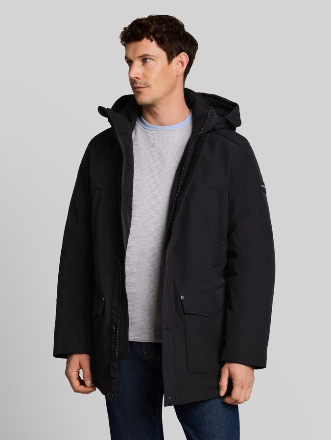 Arctic Parka mit abnehmbarer Kapuze von Men, Black