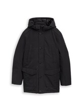 Ausgewählt, Arctic Parka mit abnehmbarer Kapuze von Tom Tailor, schwarz