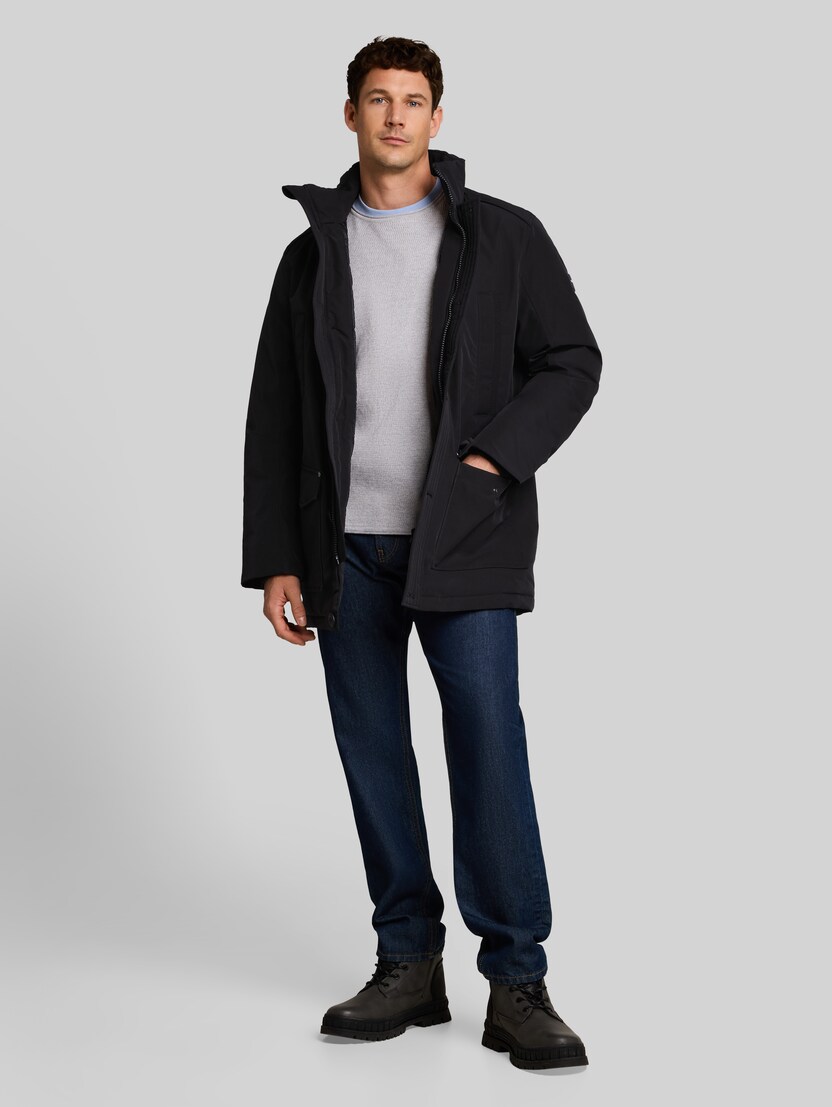 Arctic Parka mit abnehmbarer Kapuze von Men, Black