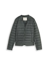 Ausgewählt, Lightweight Steppjacke mit Knopfleiste von Tom Tailor, grün