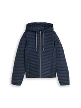 Ausgewählt, Lightweight Steppjacke mit Kapuze von Tom Tailor, blau