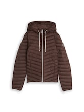 Ausgewählt, Lightweight Steppjacke mit Kapuze von Tom Tailor, braun