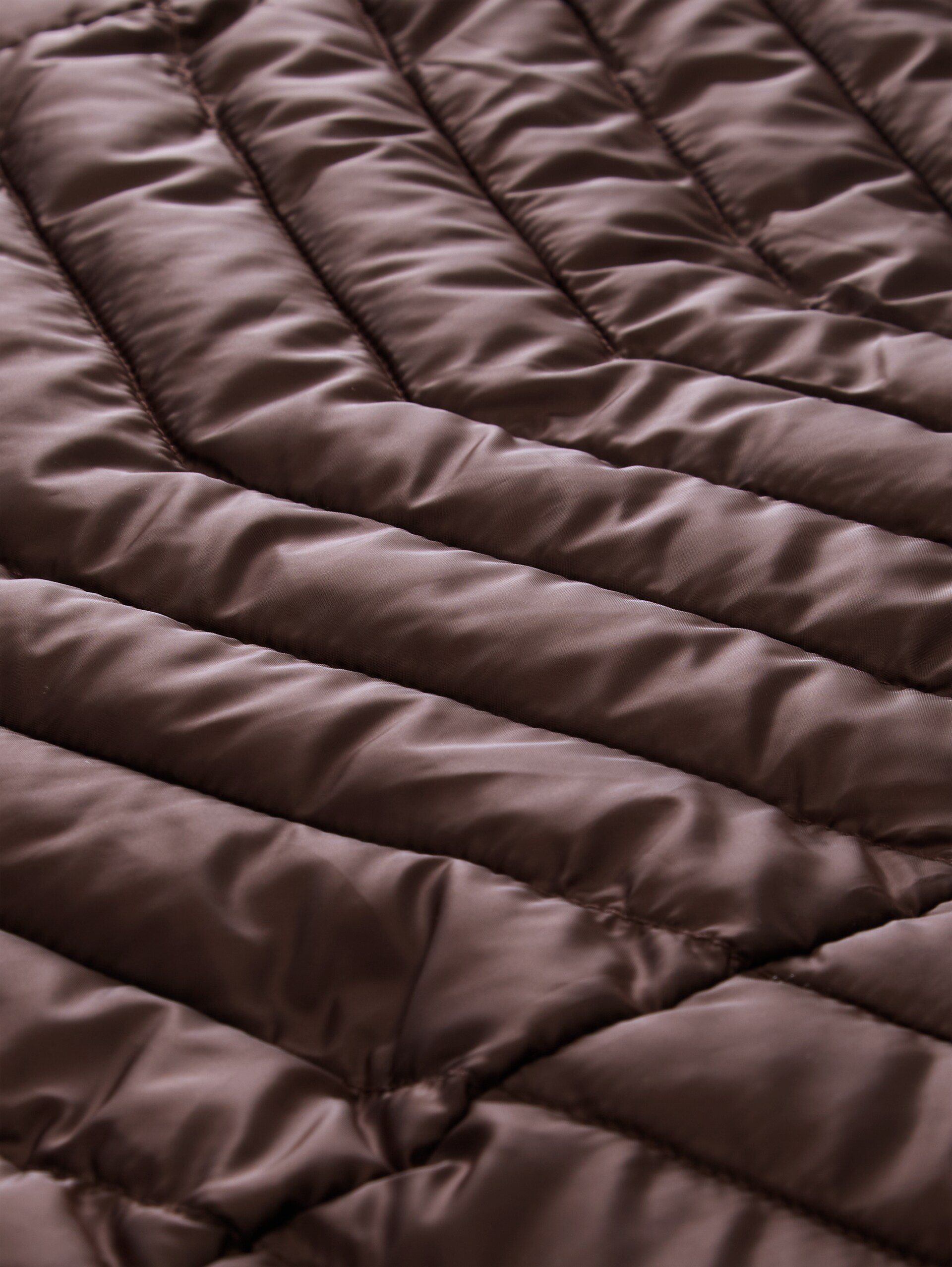Lightweight Steppjacke mit Kapuze - java dark brown - Produkt-Detail-Ansicht