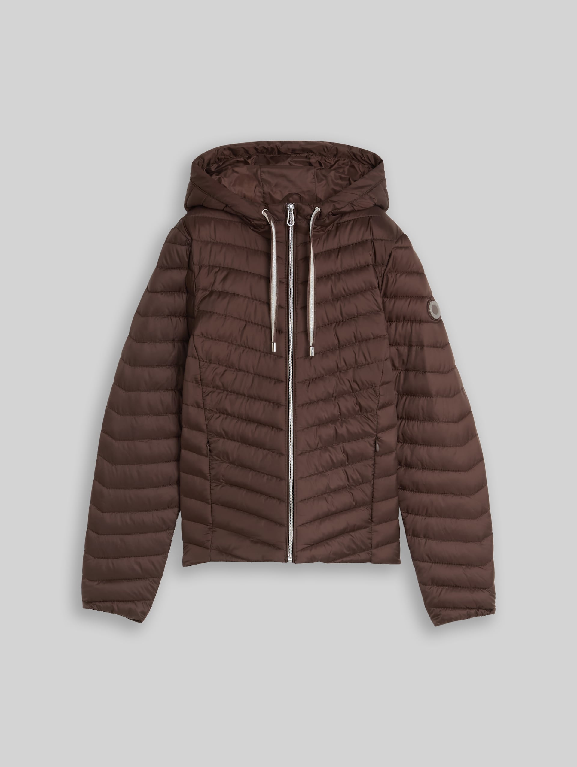 Lightweight Steppjacke mit Kapuze - java dark brown - Vorder-Produkt-Ansicht