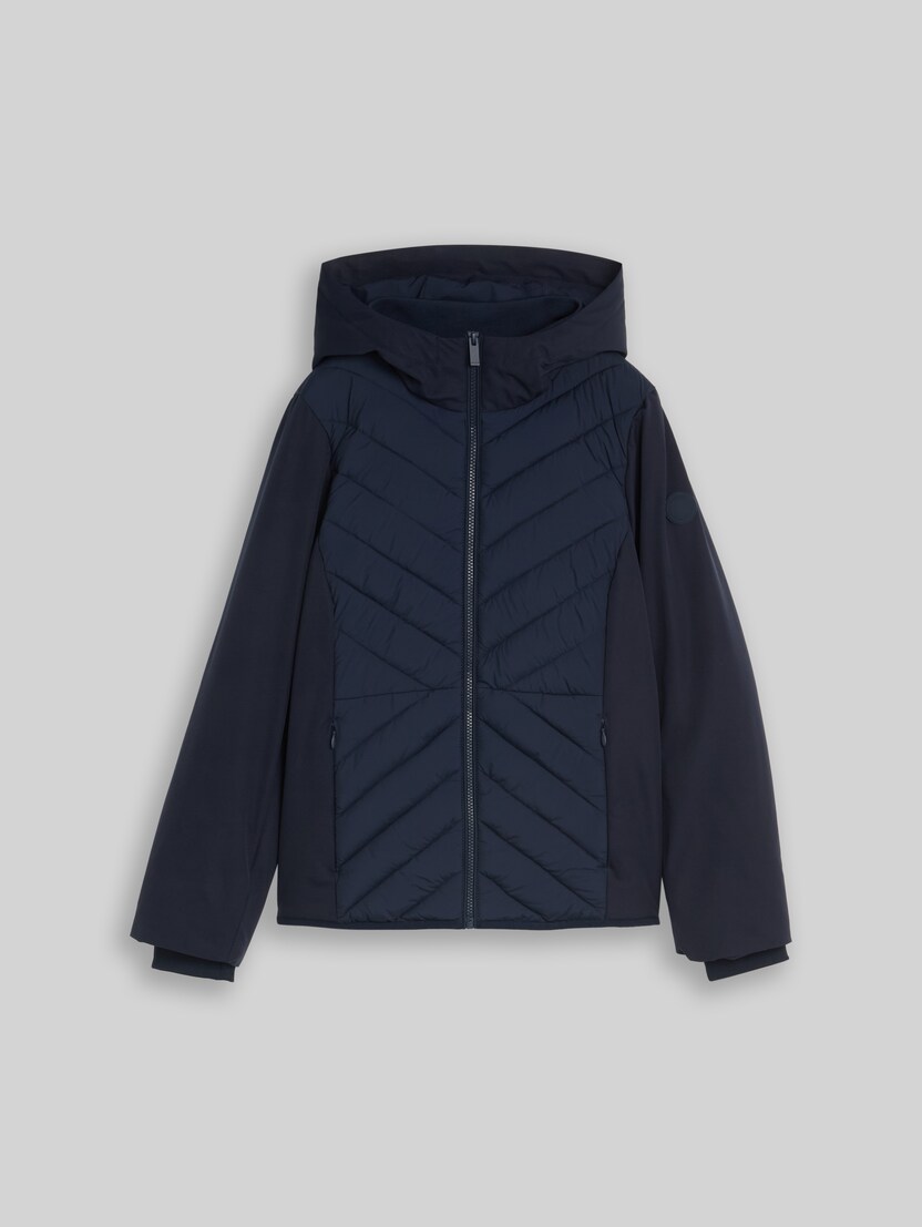 Hybride gewatteerd jack met capuchon door Women, sky captain blue