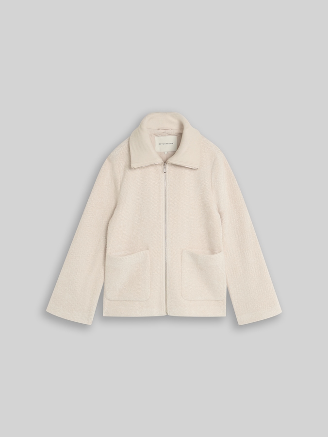 Gezellig jasje met zakken door Women, cold beige structure