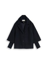 Not Selected, Cosy cape jacket in a 2-in-1 style by Tom Tailor, blue