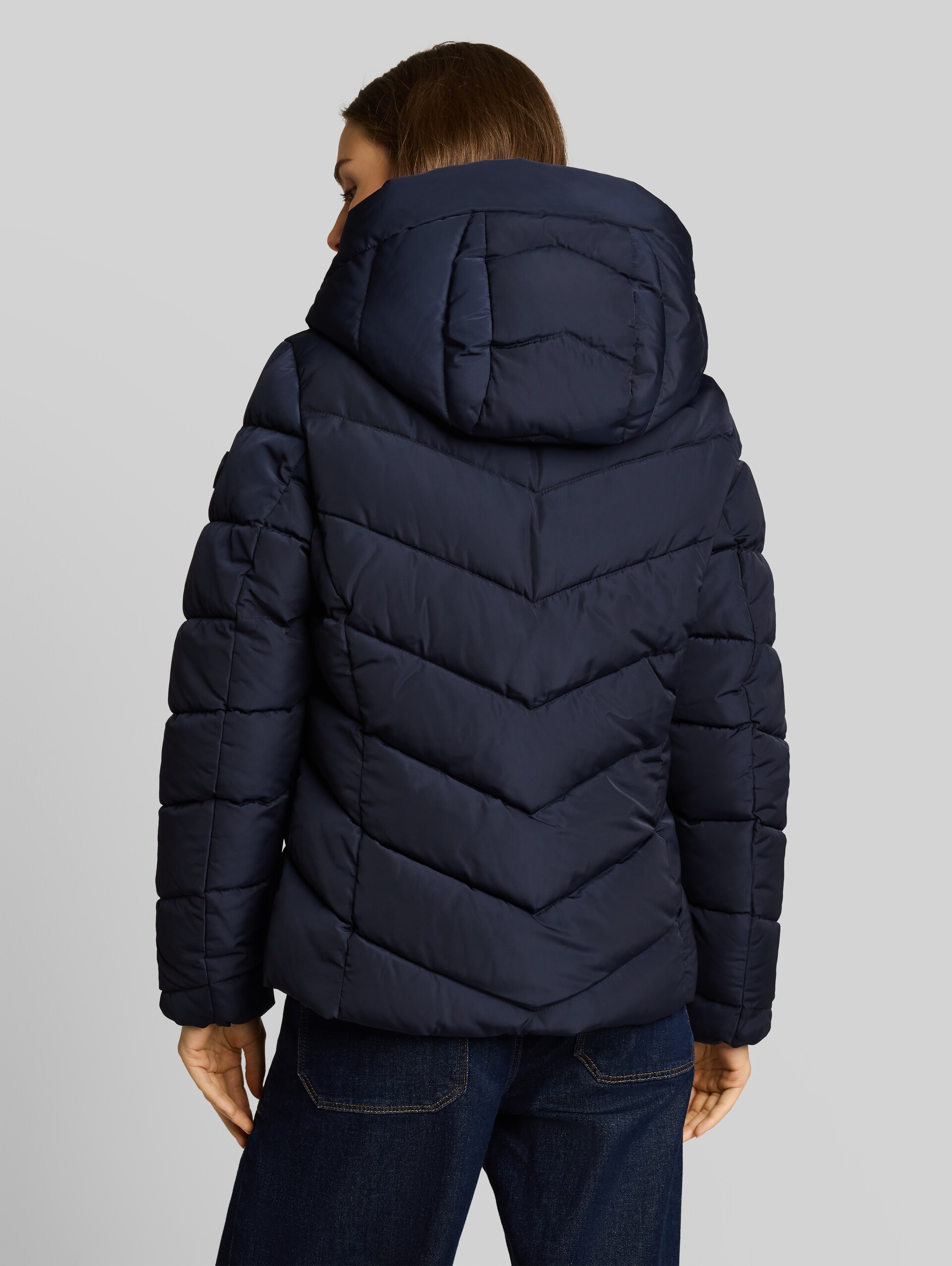 2-in-1 pufferjas met afneembaar inzetstuk - sky captain blue - Model-achteraanzicht