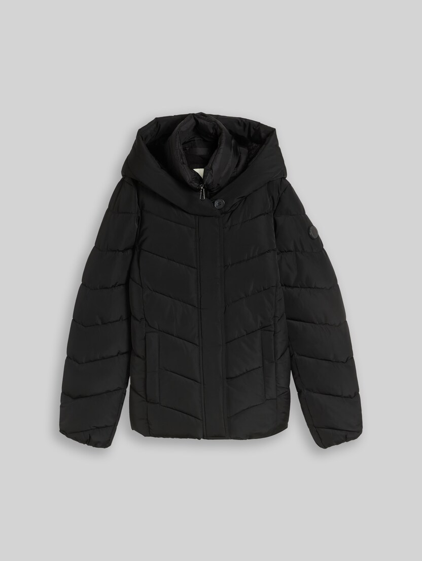 2-in-1 Puffer-Jacke mit abnehmbarem Einsatz von Women, deep black