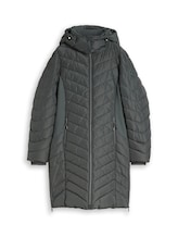 Ausgewählt, Puffer-Mantel mit abnehmbarer Kapuze von Tom Tailor, grün