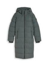 Sélectionné, Manteau matelassé long par Tom Tailor, verdoyant
