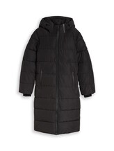 Selected, Long-style padded coat by Tom Tailor, black