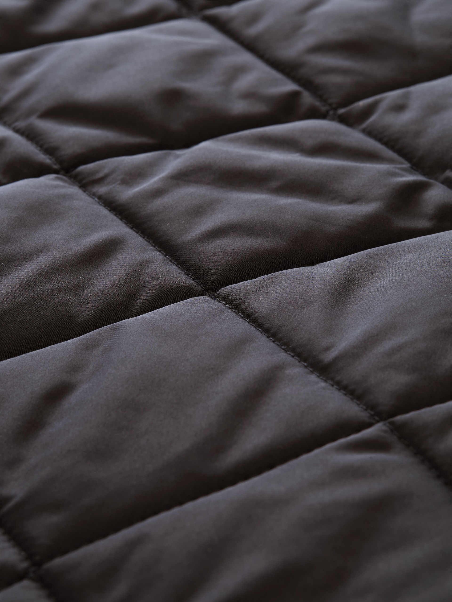 Steppjacke mit Stehkragen - Coal Mine Grey - Produkt-Detail-Ansicht