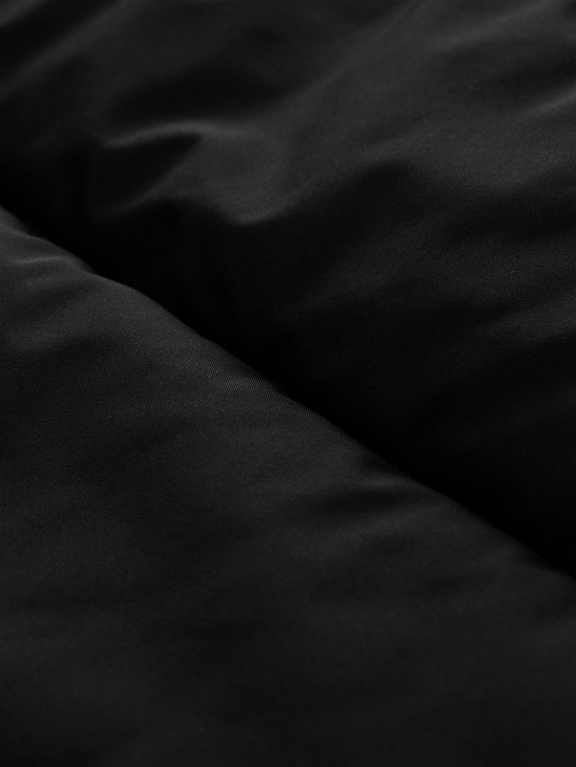 Pufferjack met teddykraag - deep black - Detailaanzicht product