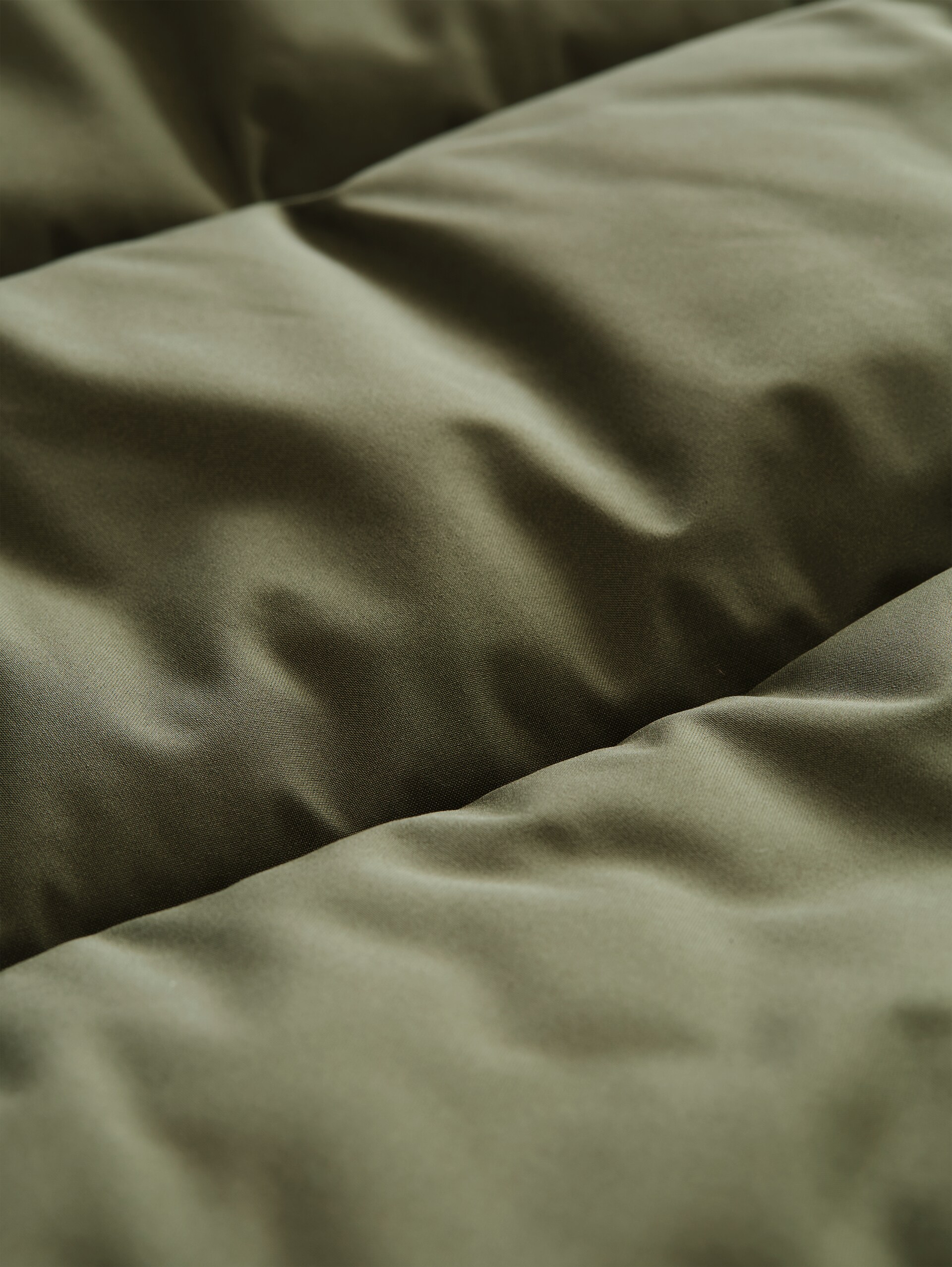 Veste matelassée à col en peluche - urban olive green - Vue détaillée du produit