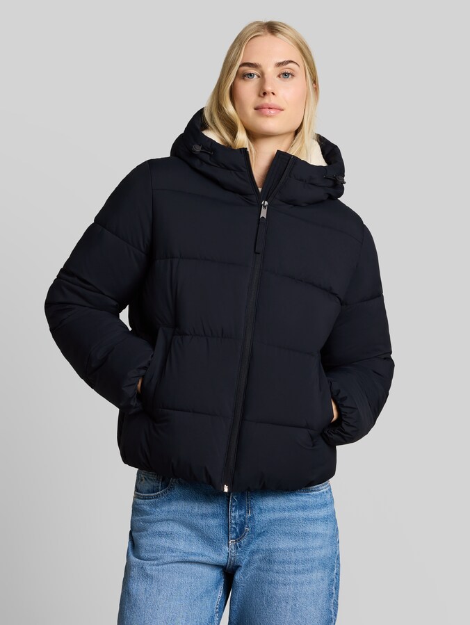 Puffer-Jacke aus wasserabweisendem Material von Denim Female, sky captain blue
