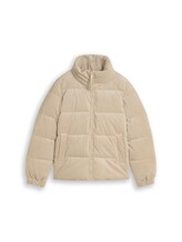 Ausgewählt, Cord Jacke aus wasserabweisendem Material von Tom Tailor, braun
