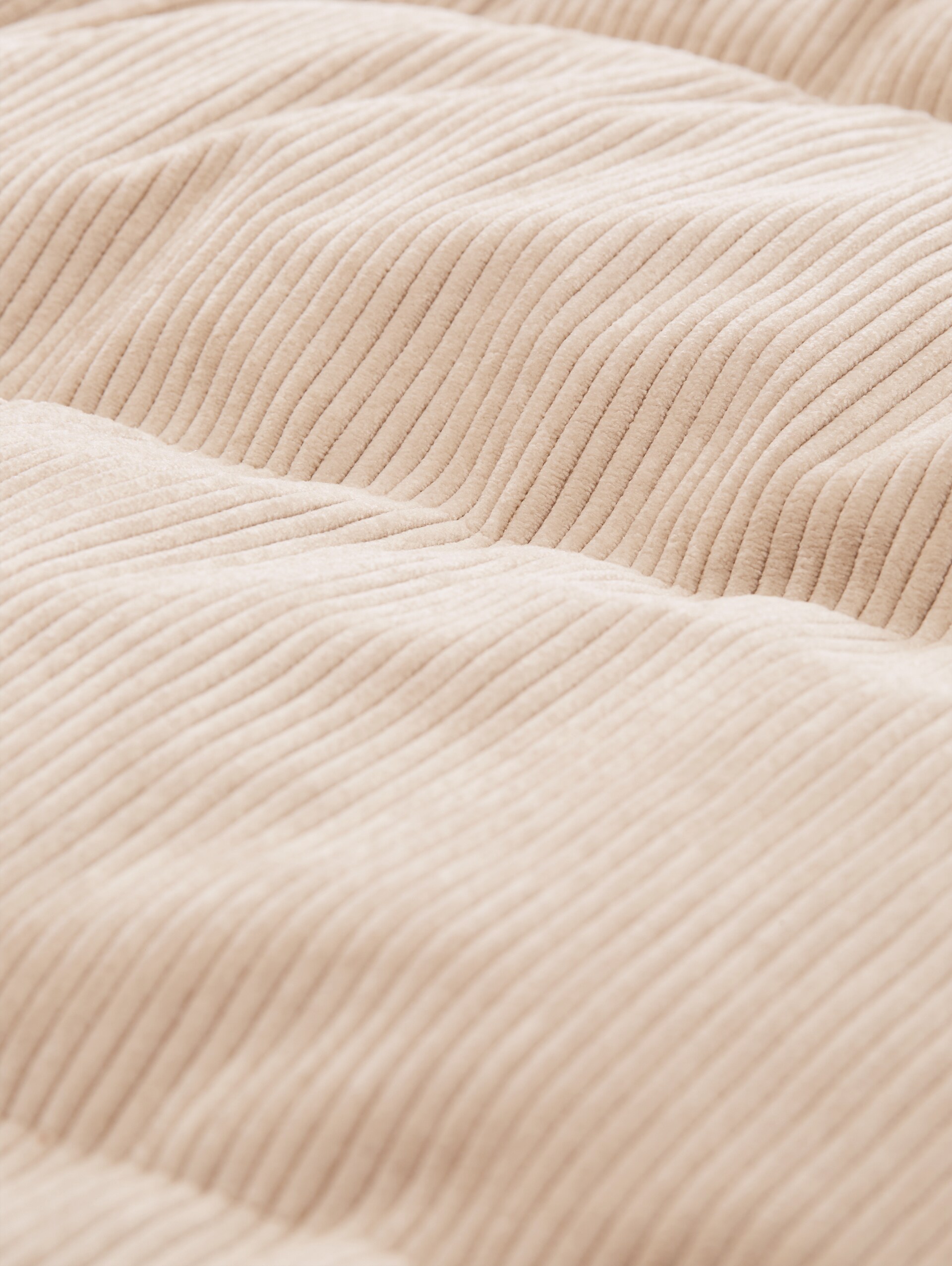 Cord Jacke aus wasserabweisendem Material - Cashew Beige - Produkt-Detail-Ansicht