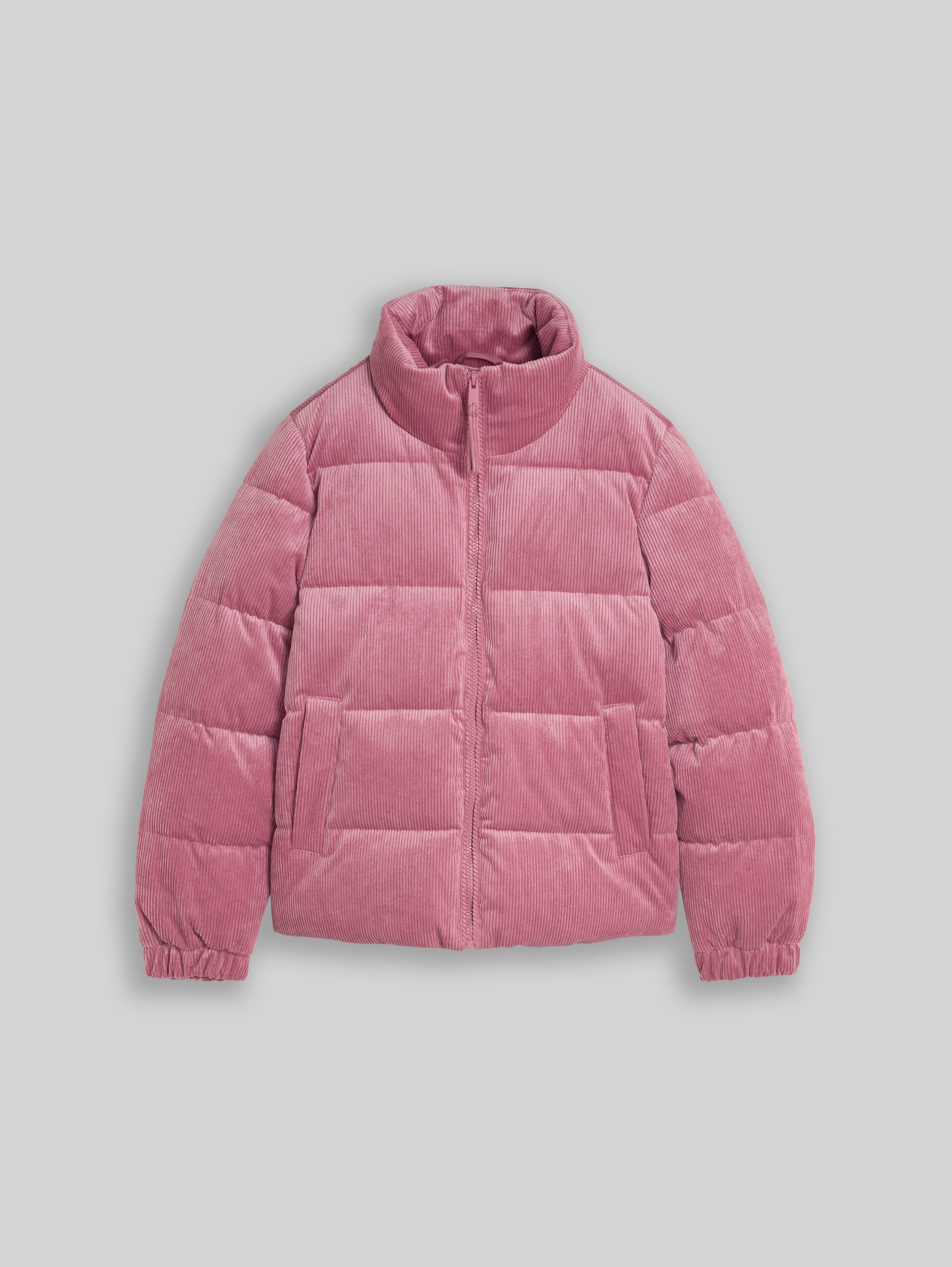 Cord Jacke aus wasserabweisendem Material - dusty berry - Vorder-Produkt-Ansicht