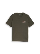 Not Selected, T-shirt with print by Tom Tailor, green
