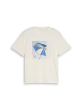 Not Selected, T-shirt with photo print by Tom Tailor, brown