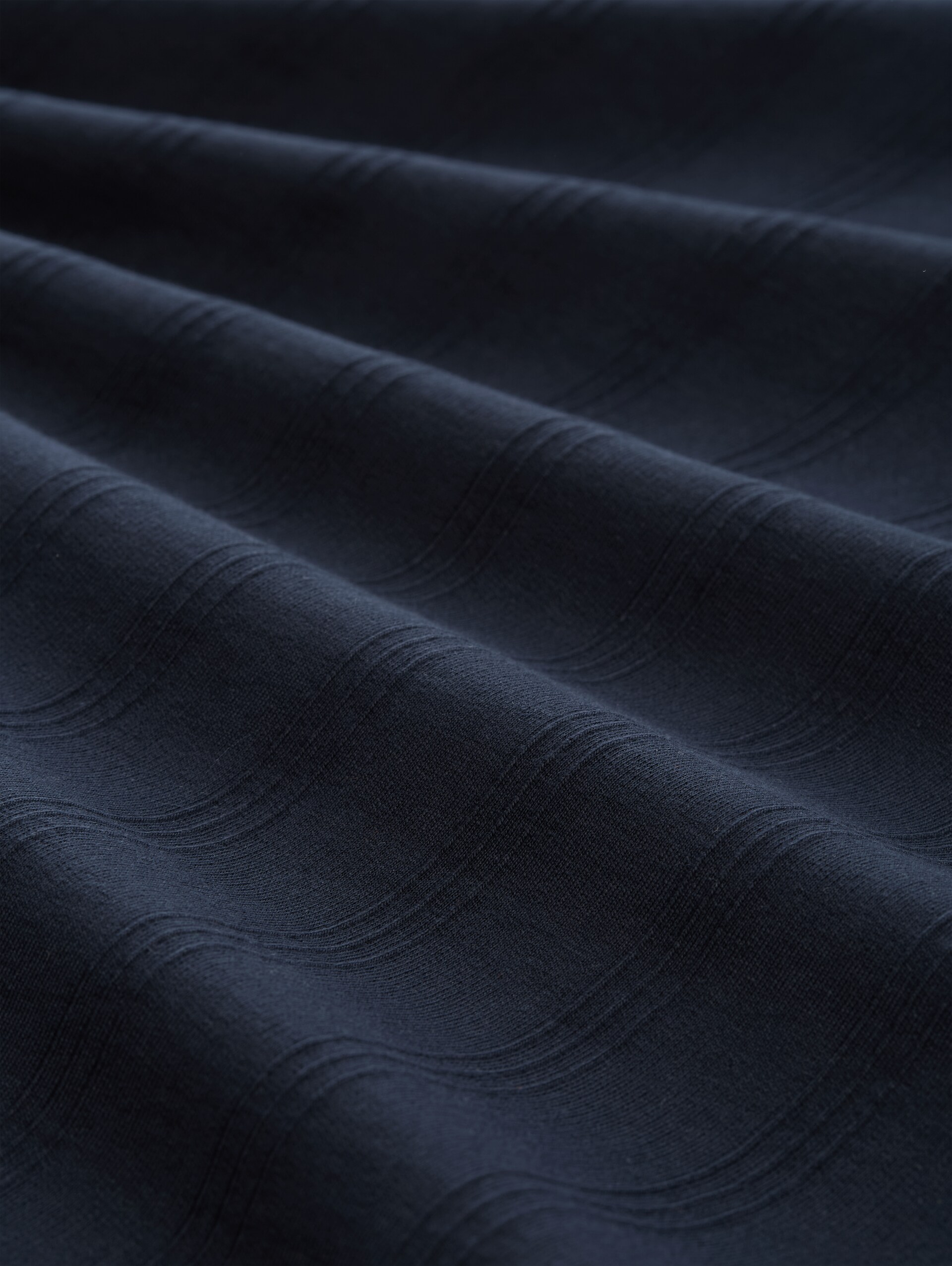 Cotton T-shirt - sky captain blue - Material view